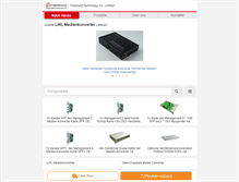 Tablet Screenshot of german.fiber-optic-media-converter.com